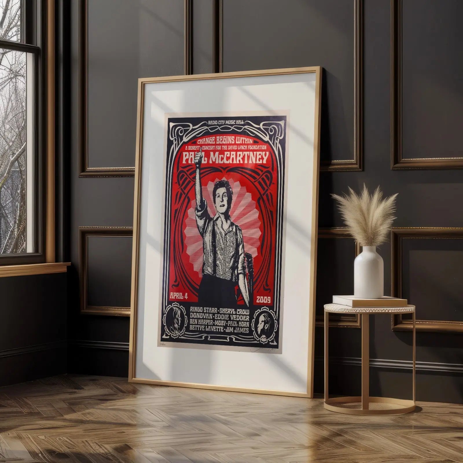Shepard Fairey Presidential Seal Red 2007 Signed Screen Print 189/300 OBEY
