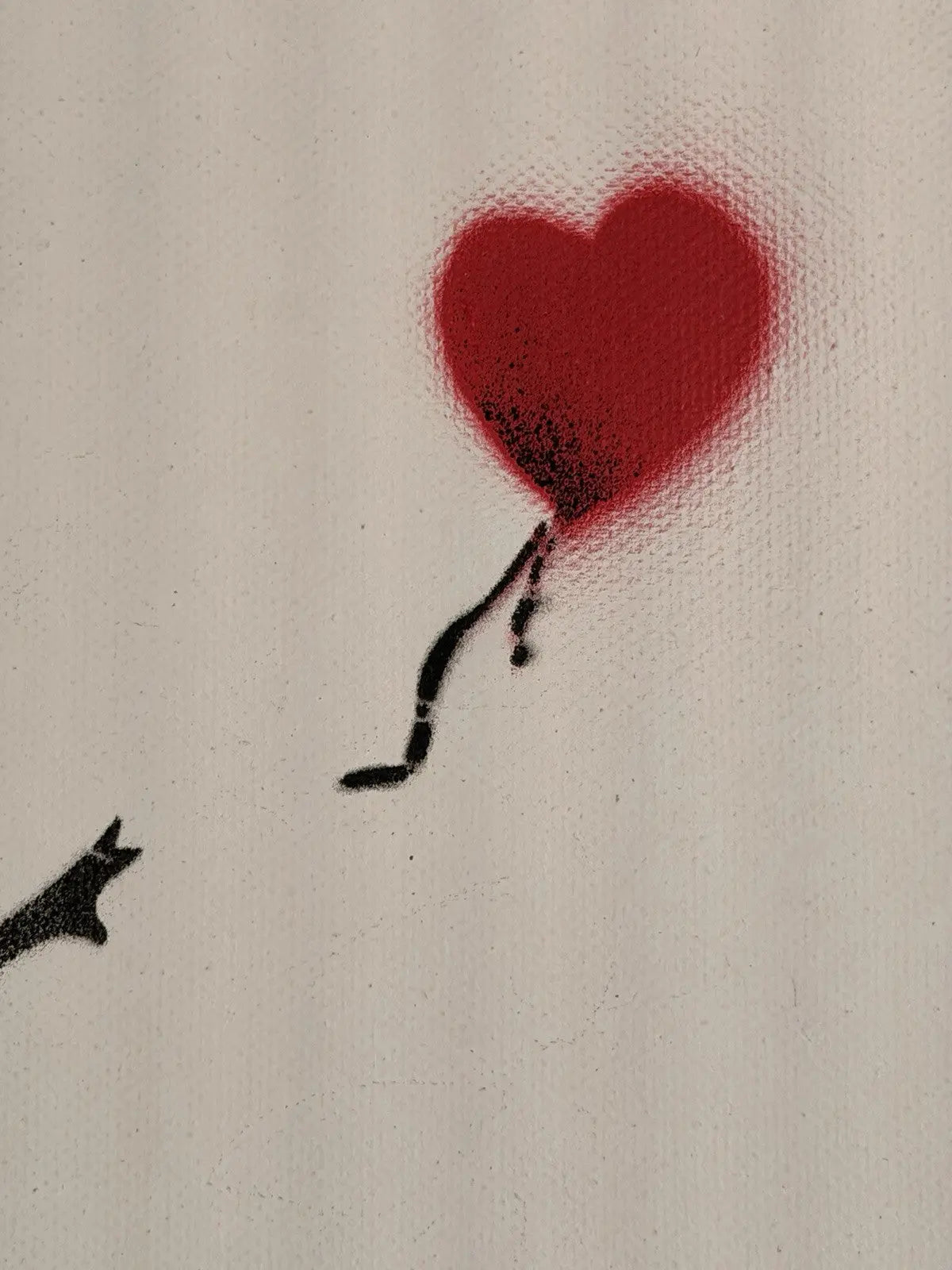 Banksy Girl with Balloon Dismaland 2/12 Signed Stencil Canvas 2015 Ticket