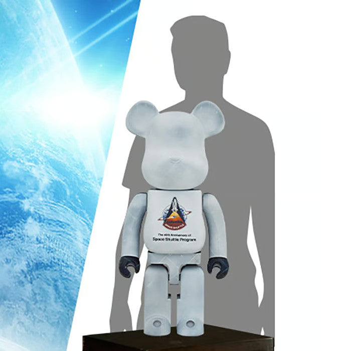 BE@RBRICK NASA Space Shuttle 40th Anniversary 1000% Medicom Toy Bearbrick — listing photograph 2