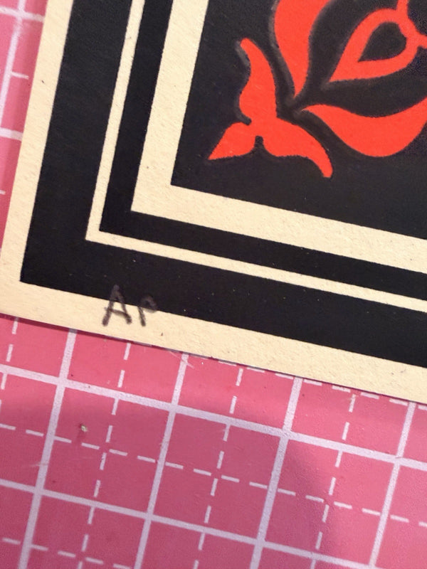 Shepard Fairey Transition Artist Proof AP Revolutionary Love 2021 Signed Print