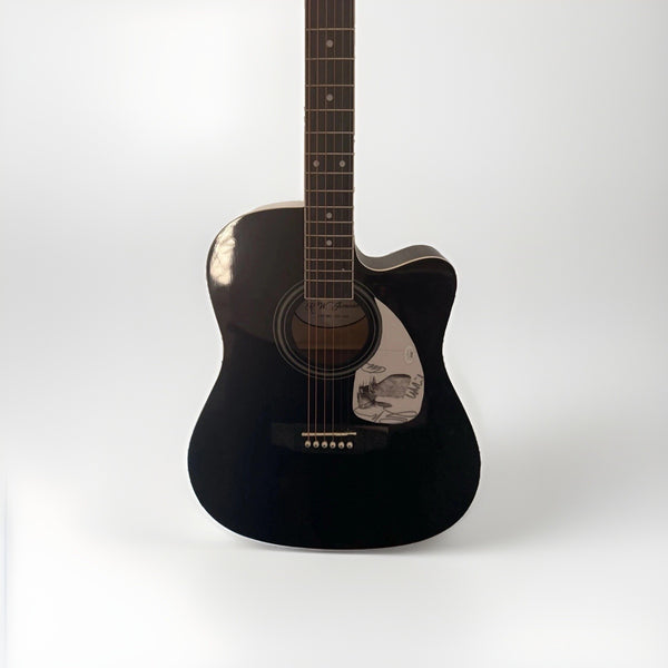 Coldplay Signed Acoustic Guitar Chris Martin Band JSA COA AQS2830