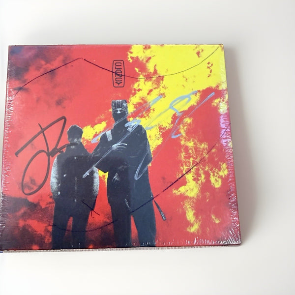 Twenty One Pilots Clancy Signed CD Sealed Tyler Joseph Josh Dun Silver Autograph