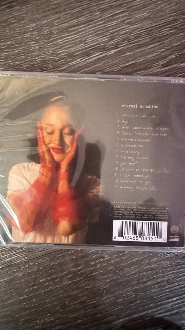 Ariana Grande Eternal Sunshine Signed CD New Sealed