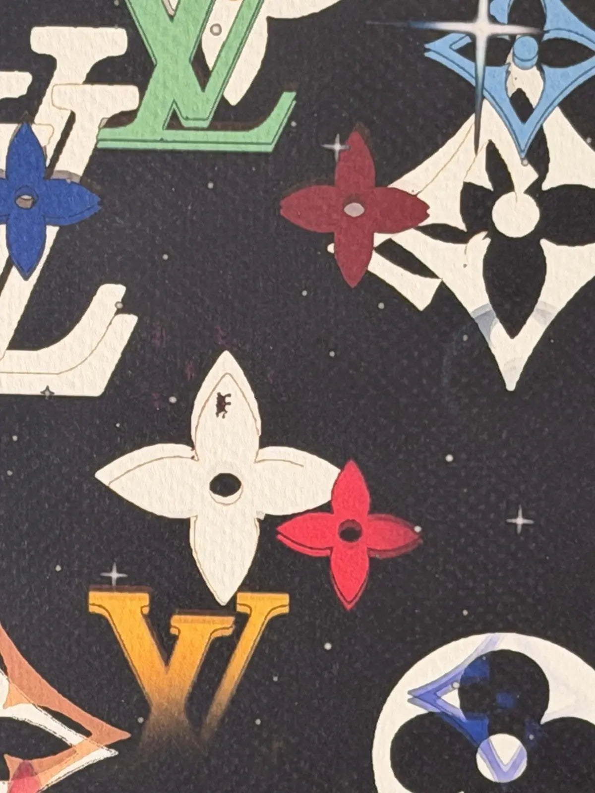 Death NYC Snoopy Woodstock Moon Louis Vuitton Stars Signed Pop Art Print 2025