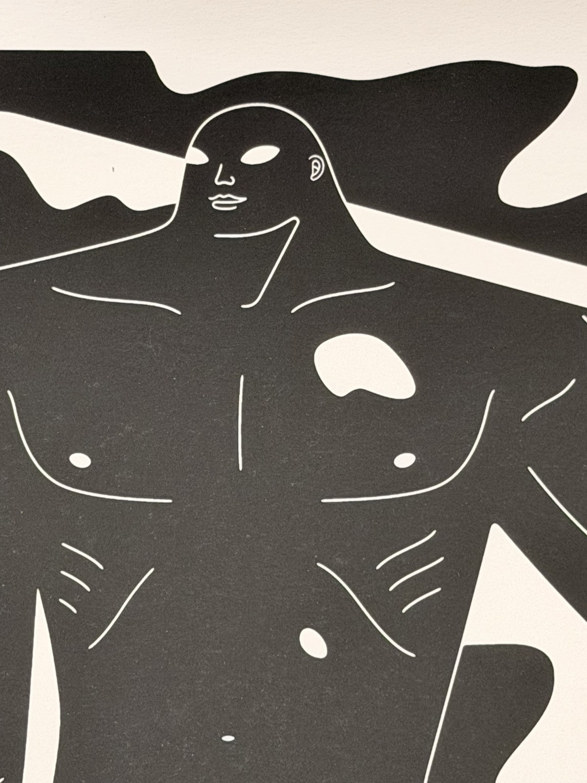 Cleon Peterson A Perfect Trade White Screen Print Signed Numbered /125