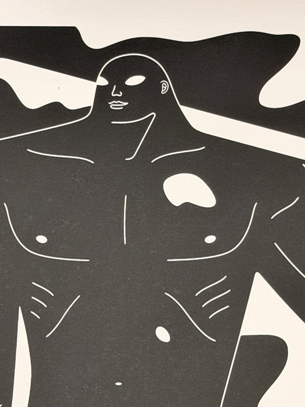 Cleon Peterson A Perfect Trade White Screen Print Signed Numbered /125