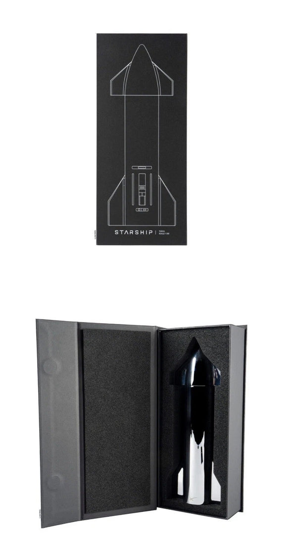 SpaceX Starship Torch 1:200 Scale Butane Lighter New In Box Official Sold Out