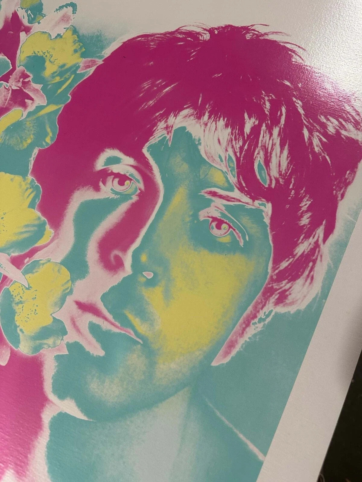 Richard Avedon Paul McCartney Beatles 1967 Stern Poster Linen Backed Original