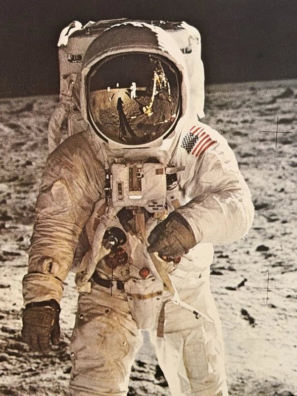 BUZZ ALDRIN APOLLO 11  NASA FRAMED AUTOGRAPH - ZARELLI SPACE COA