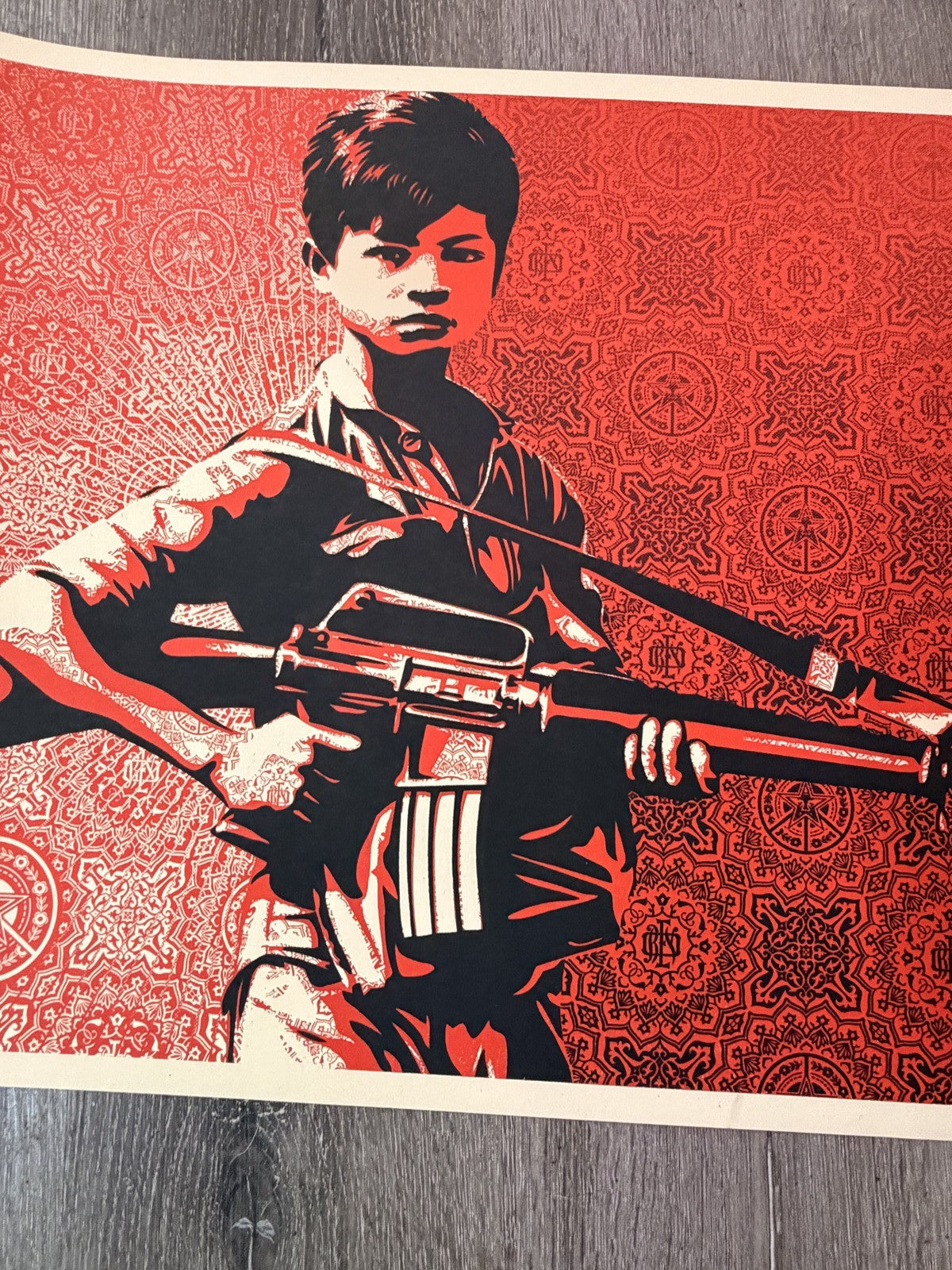 Shepard Fairey Duality of Humanity 4 Signed Numbered Screen Print 2008 OBEY