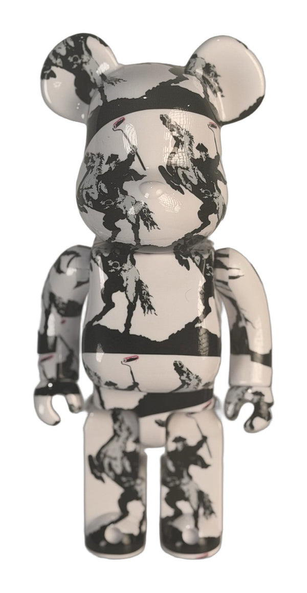 BE@RBRICK Brandalism Sync Banksy Medicom Toy Art Figure du-al.io Authenticated