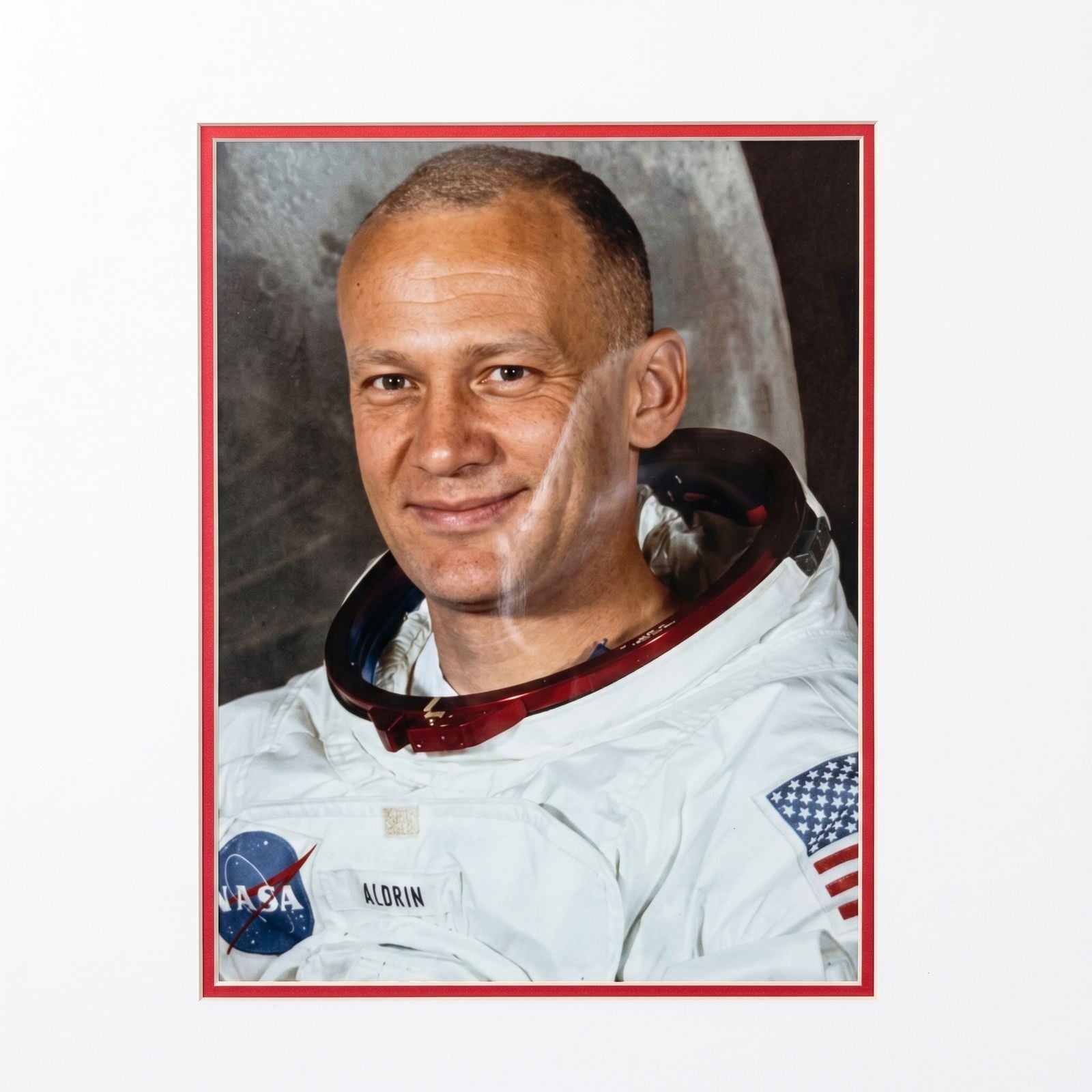 Buzz Aldrin Signed Cut Signature JSA Certified Apollo 11 Framed 16x20 Portrait