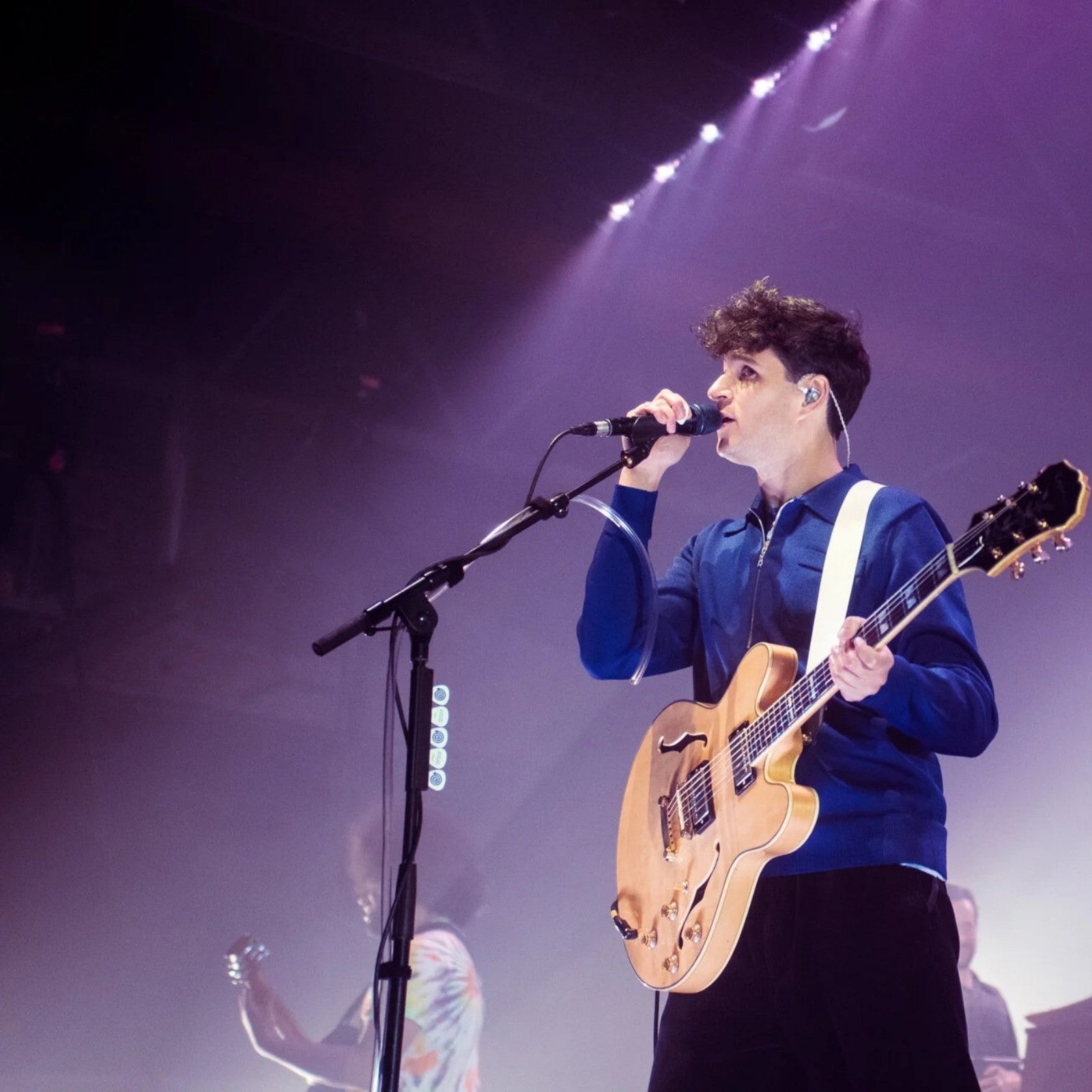 Vampire Weekend Ezra Koenig Signed Guitar Pickguard Autograph Hologram COA
