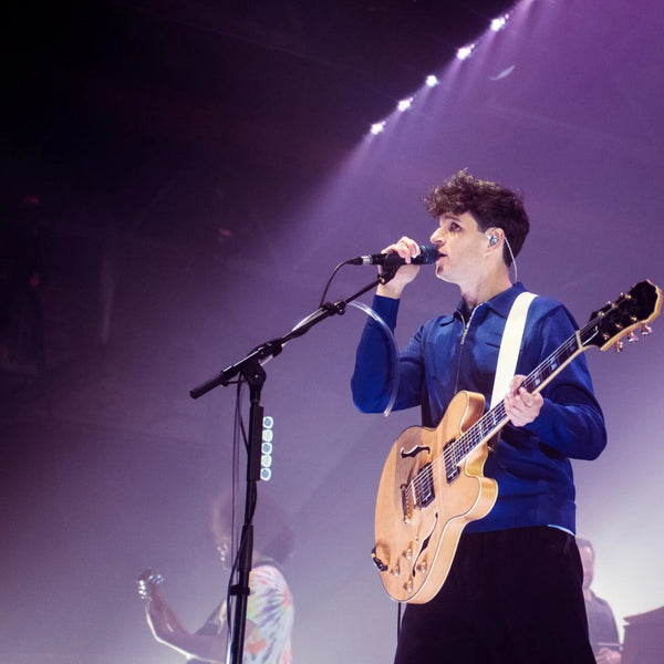 Vampire Weekend Ezra Koenig Signed Guitar Pickguard Autograph Hologram COA