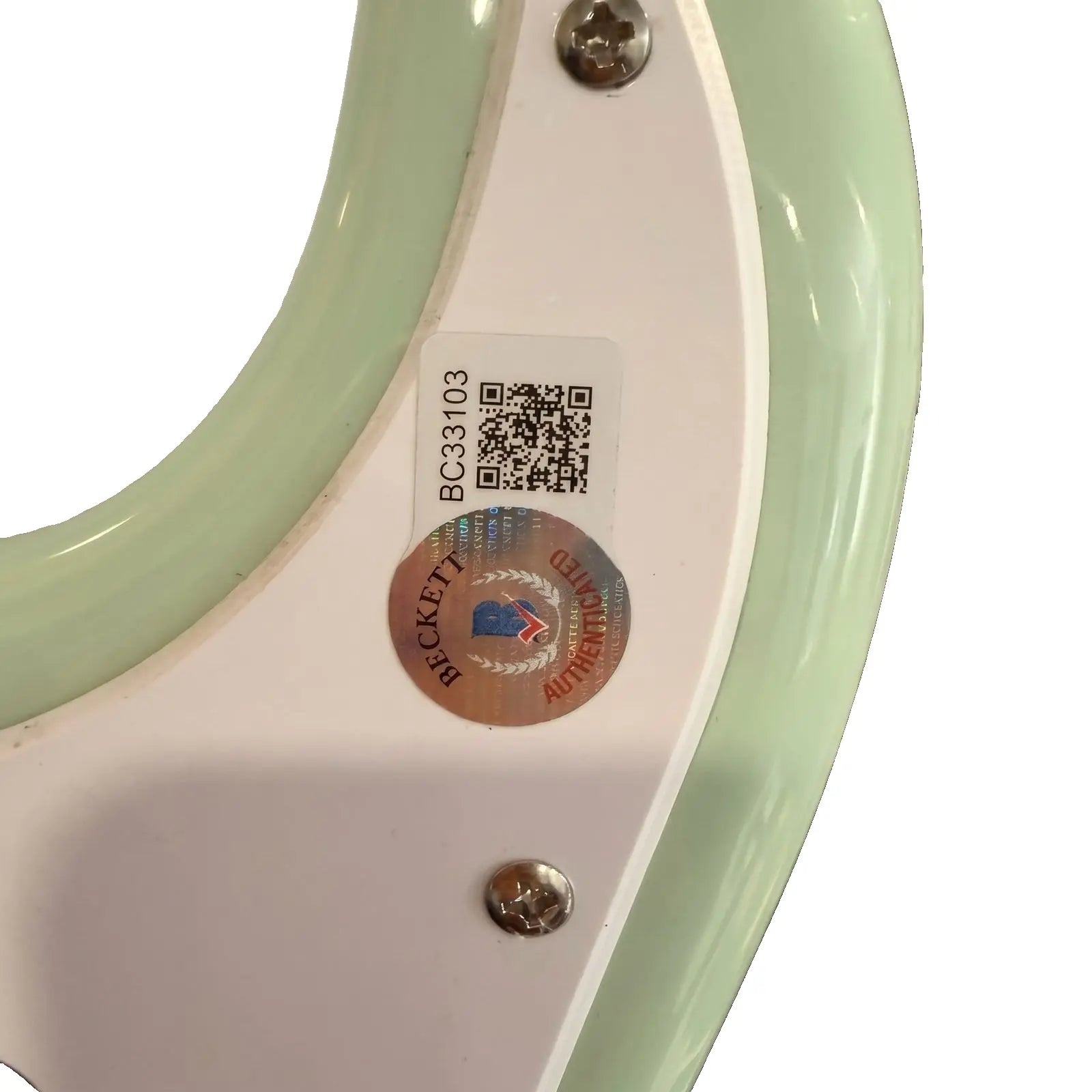 Isaac Brock Signed Mint Green Strat Guitar - JSA Authenticated Custom Model