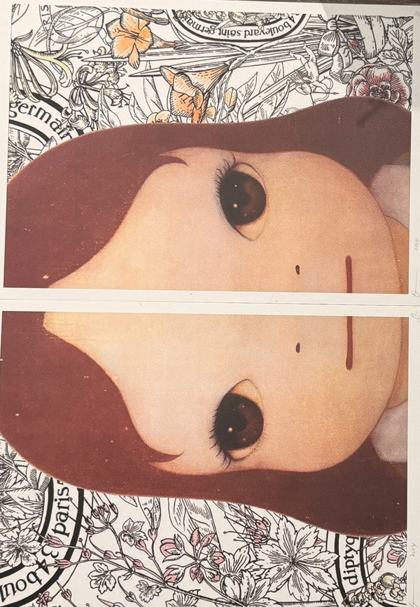 Death NYC Big Eye Girl Diptyque Paris SET OF 2 Signed Numbered LTD 100 2024