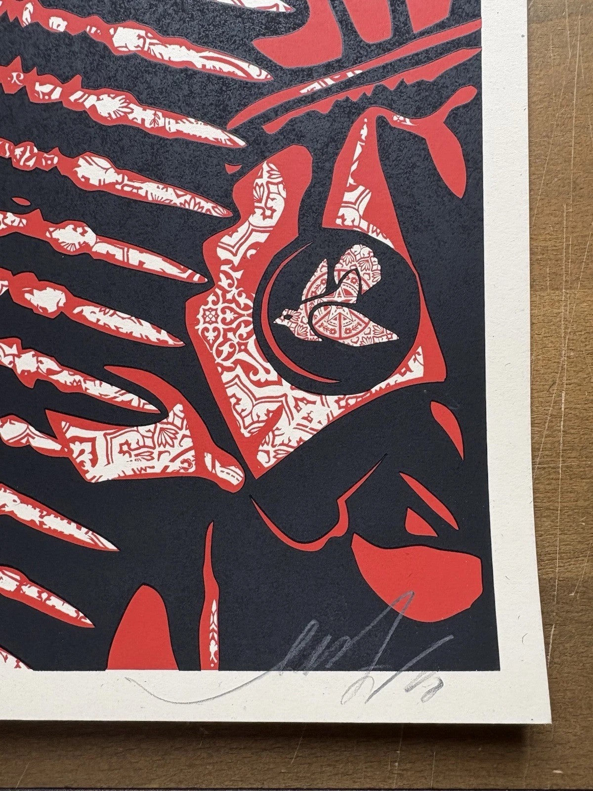 Shepard Fairey Duality of Humanity 1 Signed Numbered 36/450 Screenprint OBEY