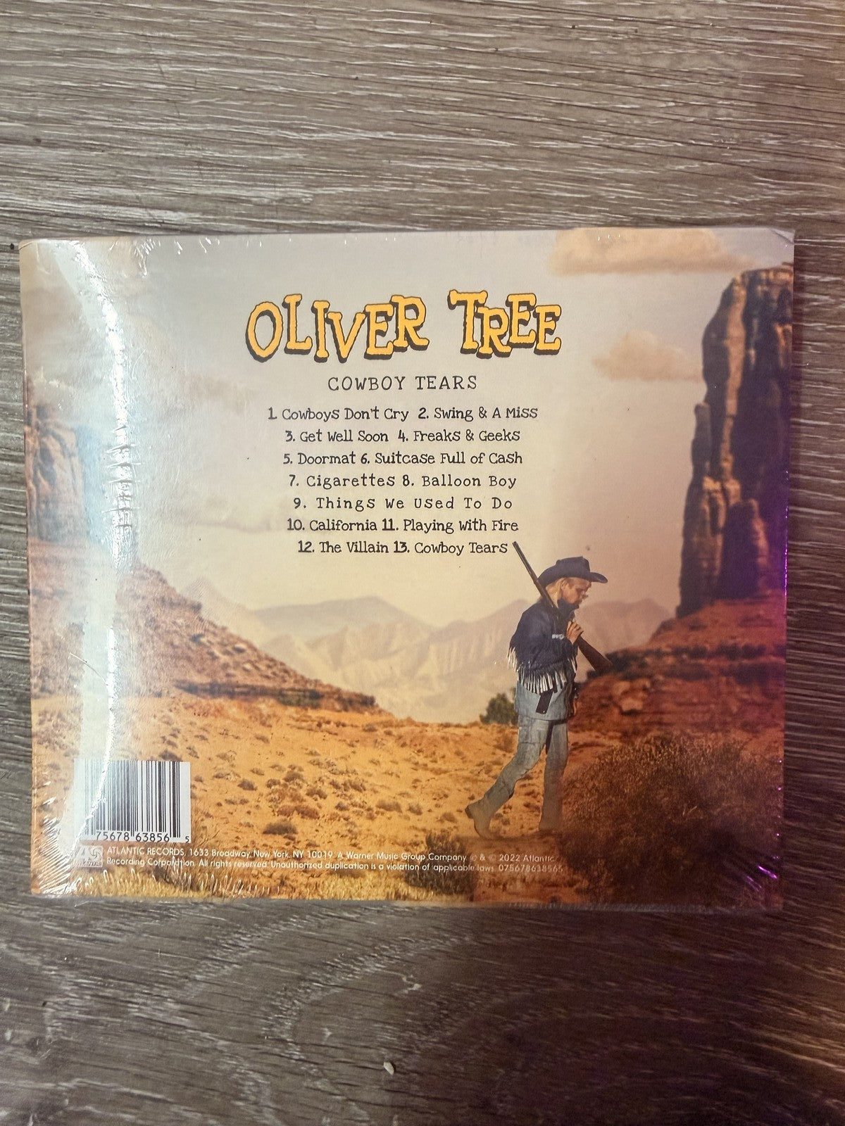 Oliver Tree Cowboy Tears CD New Sealed