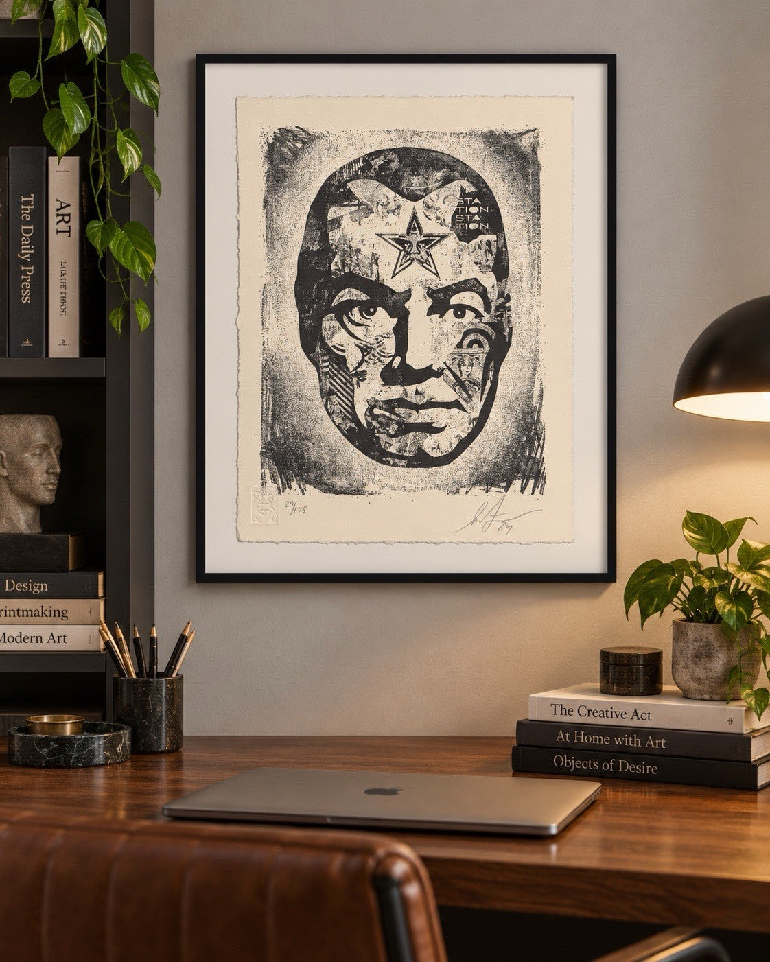 Shepard Fairey Obey Big Brother Is Watching Letterpress 2024 Signed 29/175
