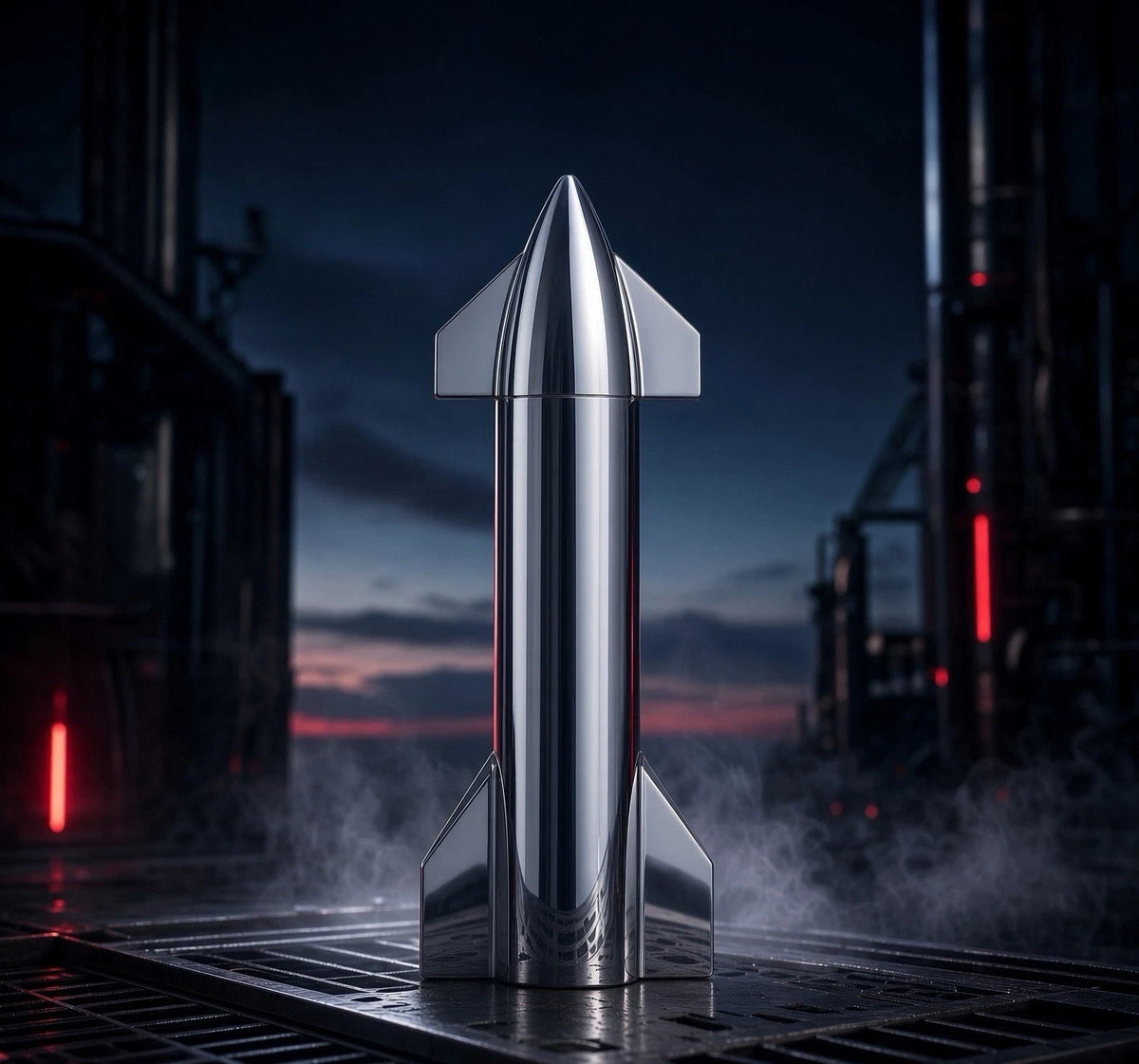 OFFICIAL SPACEX STARSHIP TORCH — GENUINE SPACEX STORE PURCHASE