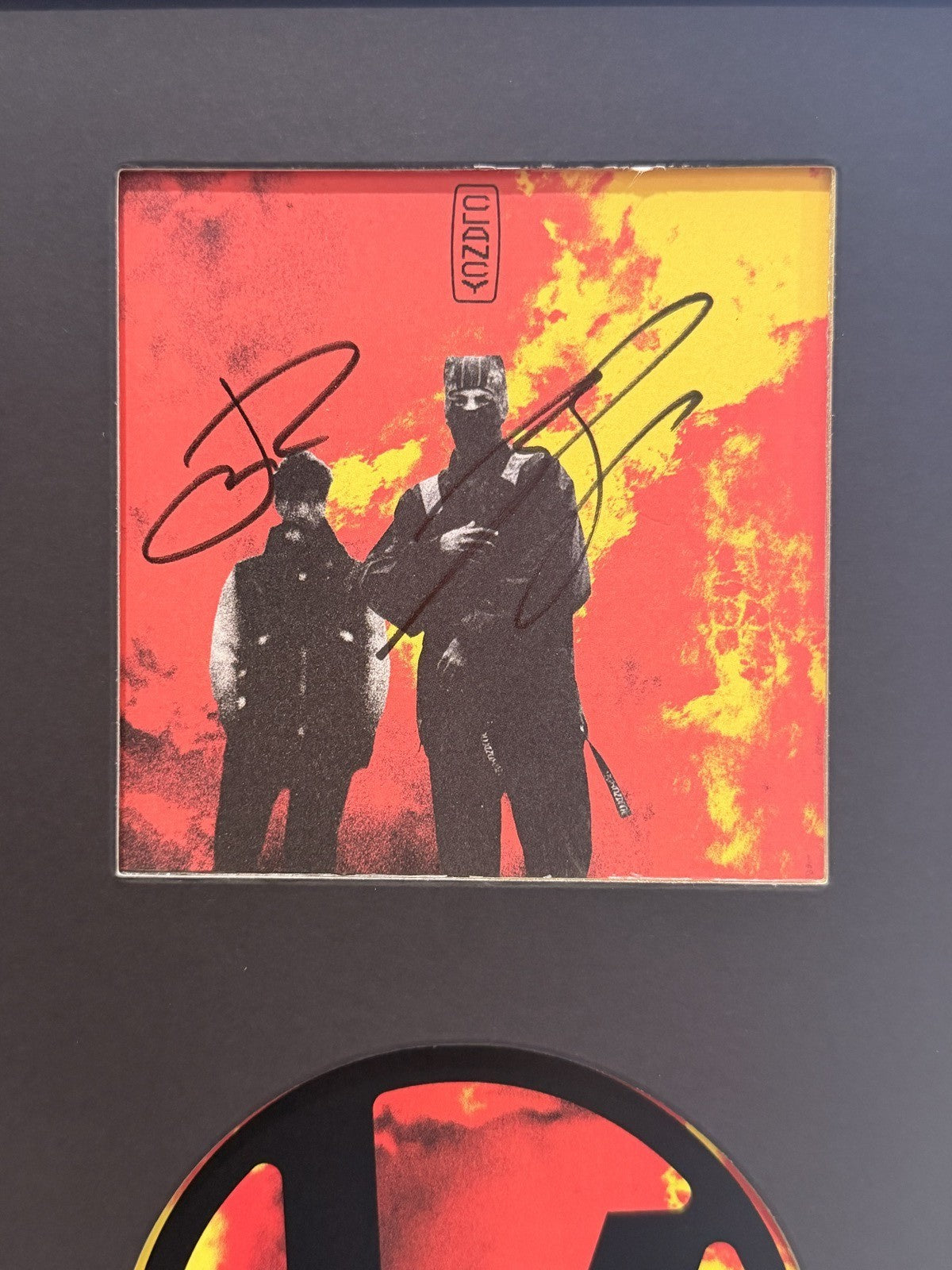 Twenty One Pilots Signed Clancy CD Framed Display Tyler Joseph Josh Dun Auto