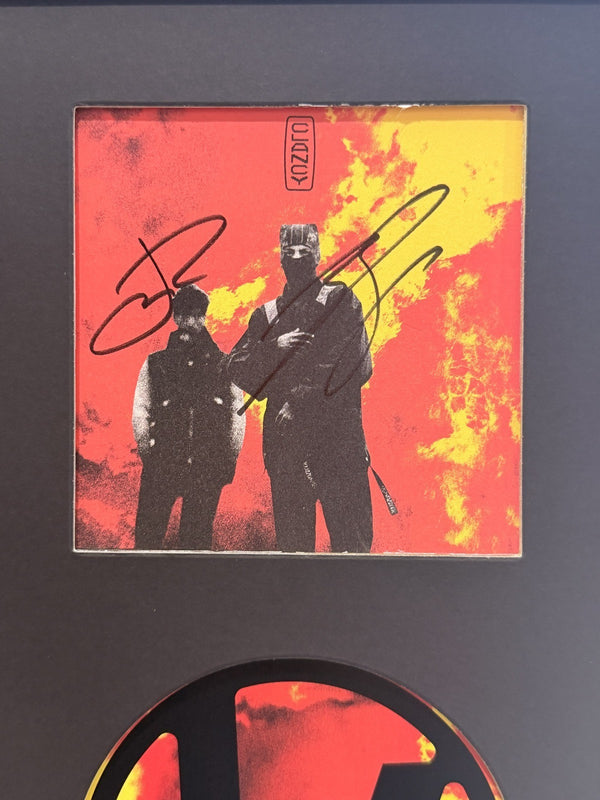 Twenty One Pilots Signed Clancy CD Framed Display Tyler Joseph Josh Dun Auto