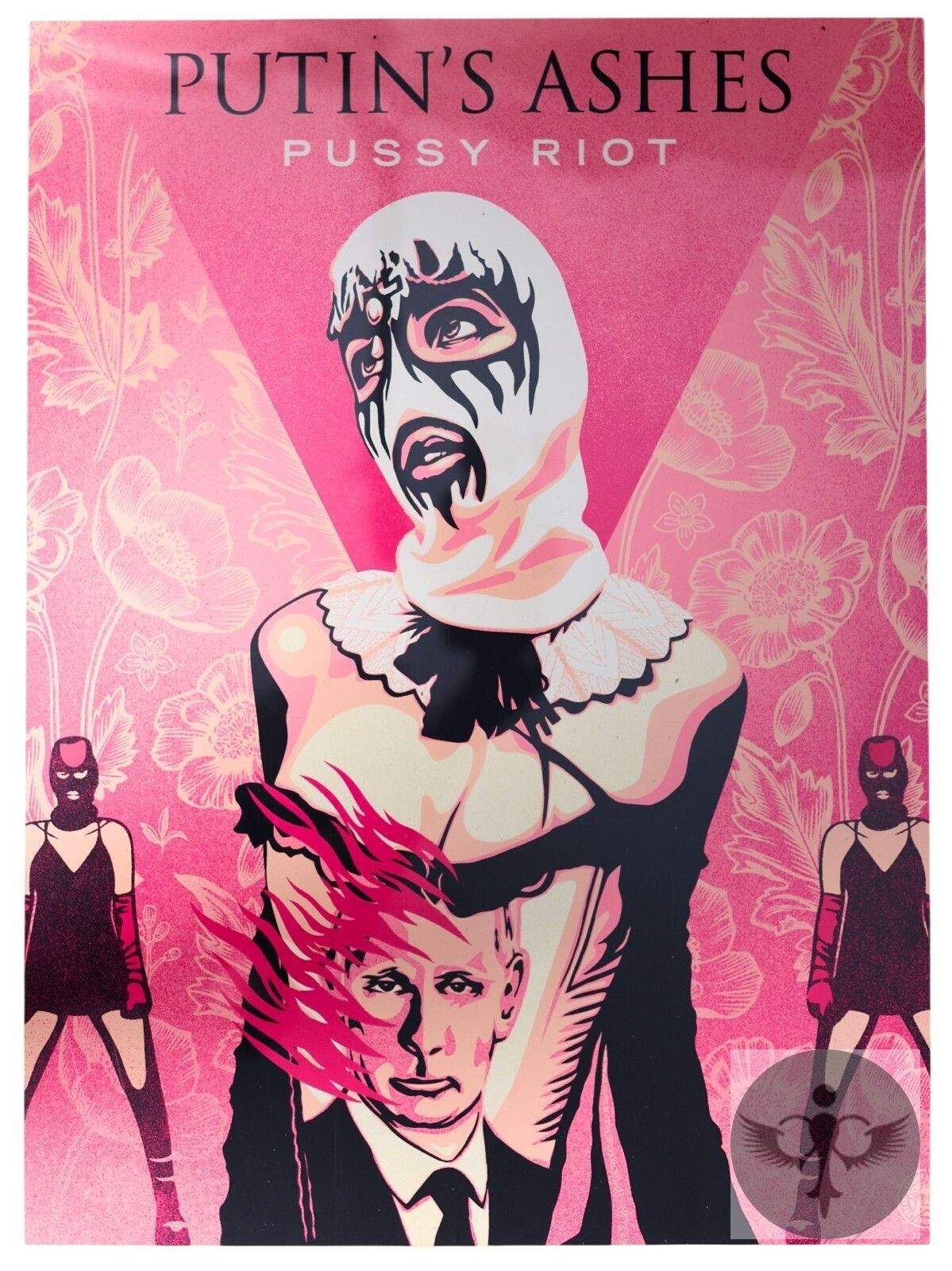 Shepard Fairey Putin’s Ashes (Pussy Riot) 2023 Obey Giant Signed Numb