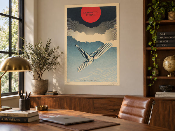 Shepard Fairey Icarus Pride 2022 Signed Numbered 212/500 24x36 OBEY Print — listing photograph 3