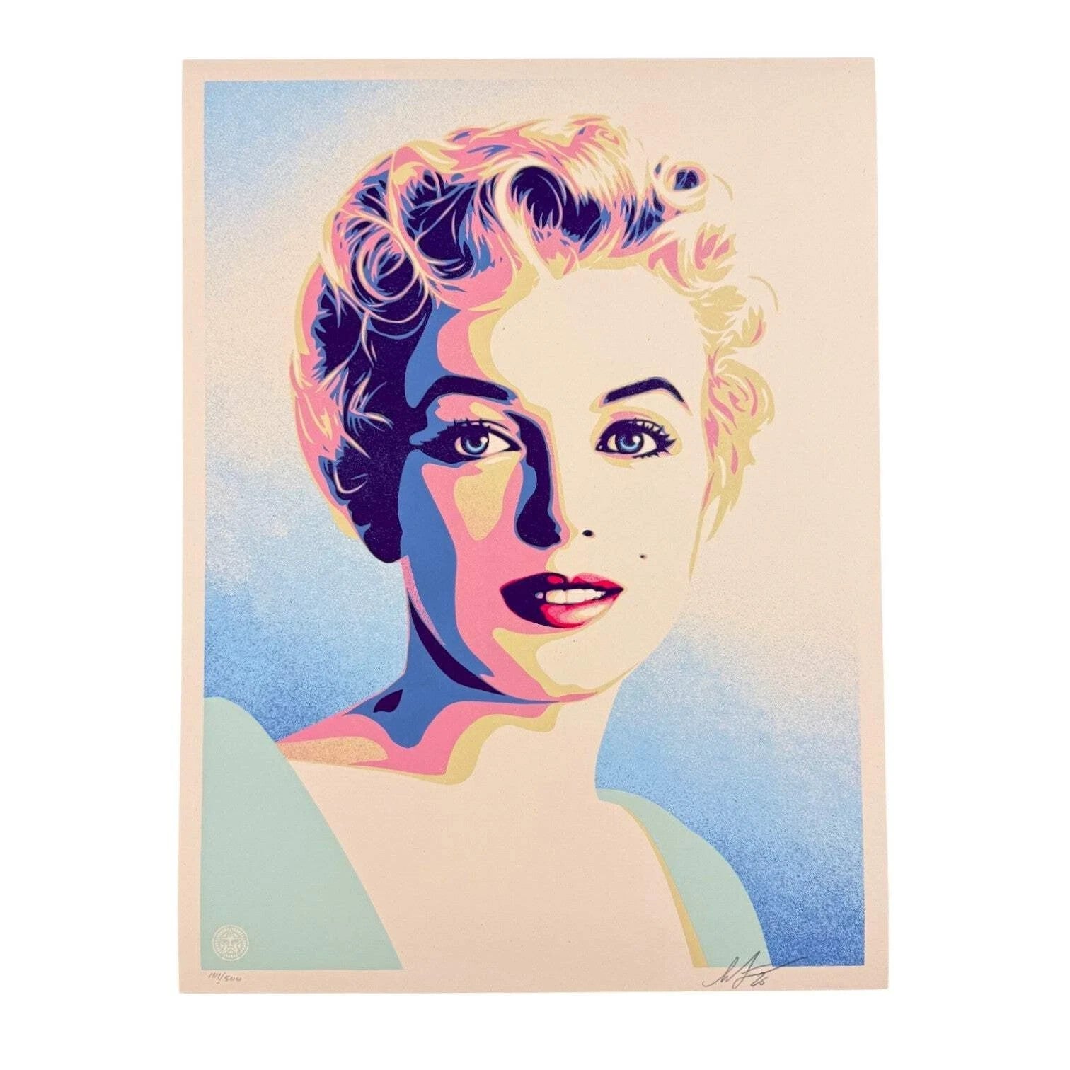 Shepard Fairey "Marilyn Sunrise" + "Marilyn Sunset" Print Set