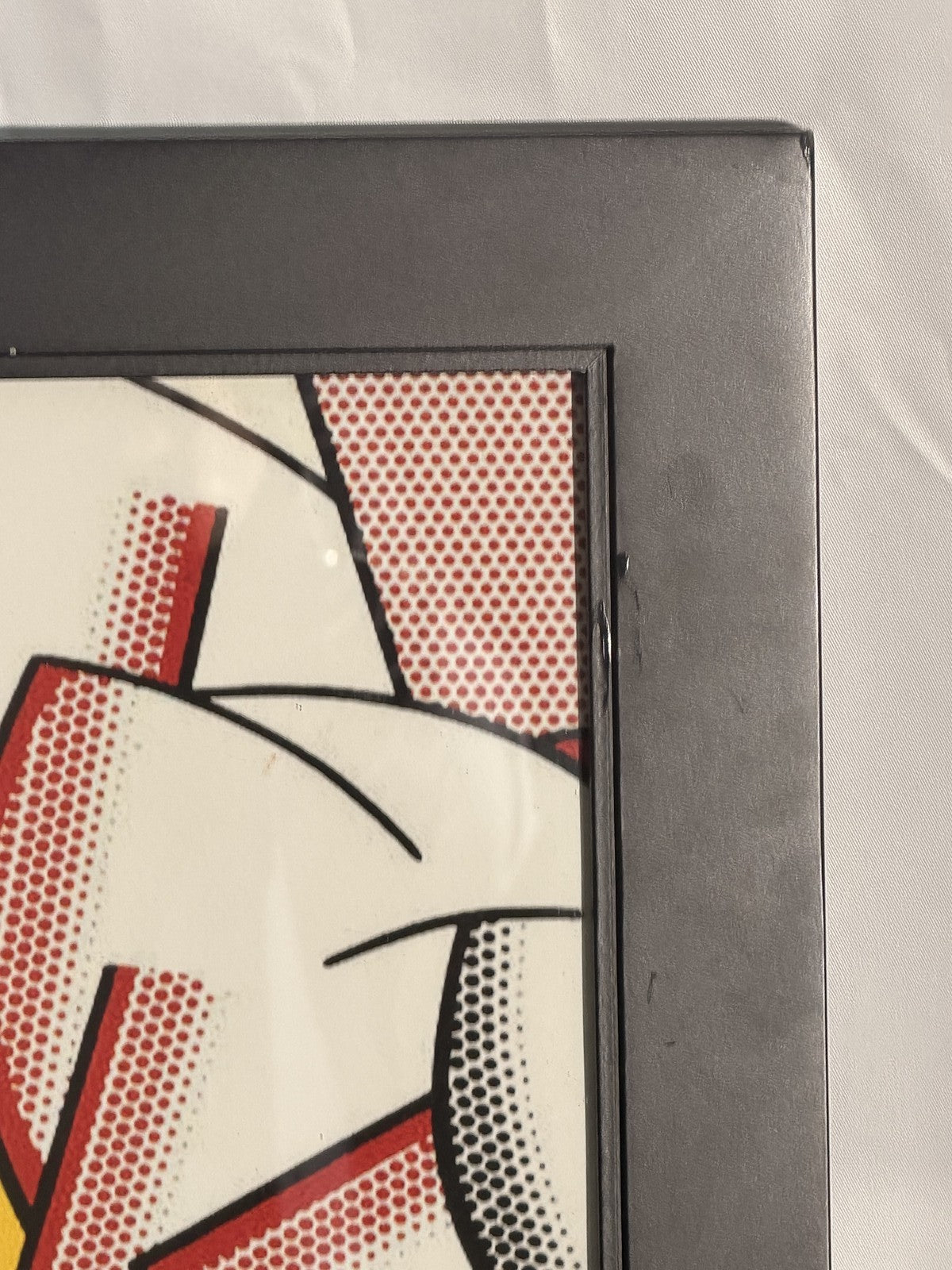 After Roy Lichtenstein I Love Liberty Framed Pop Art Print