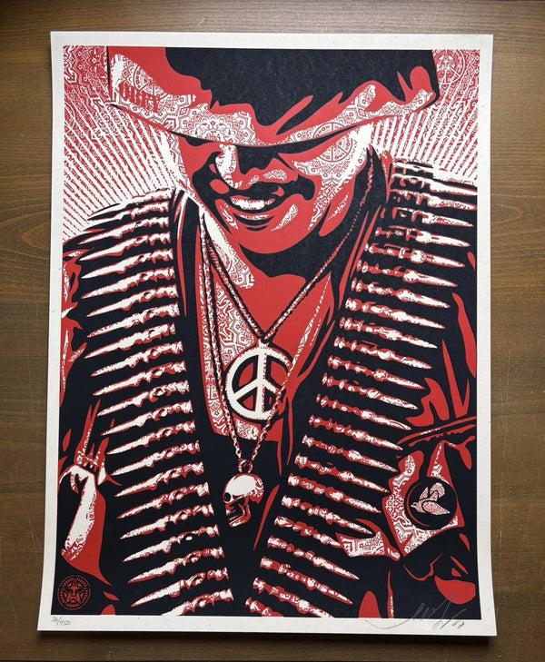 Shepard Fairey Duality of Humanity 1 Signed Numbered 36/450 Screenprint OBEY