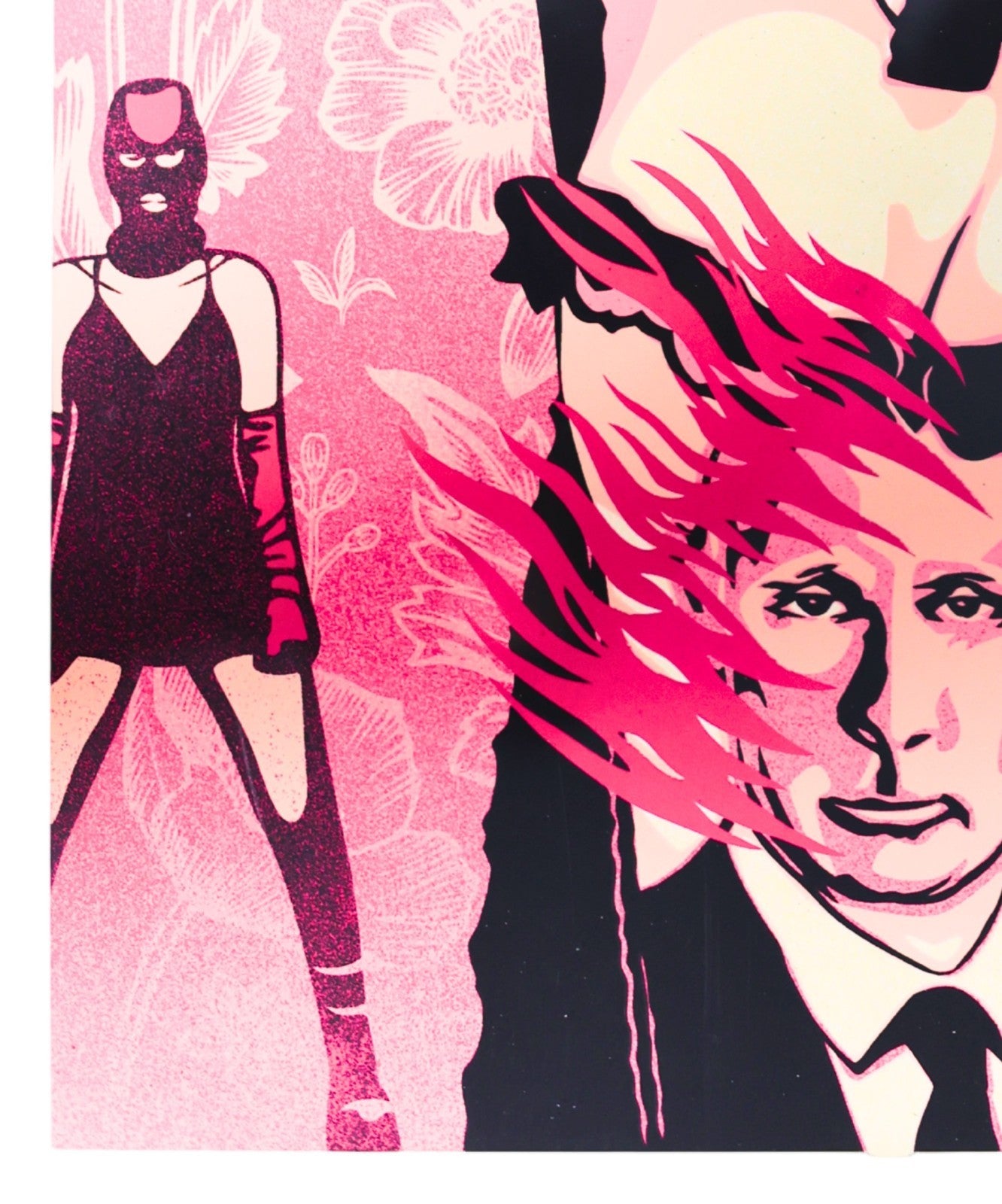 Shepard Fairey Putin’s Ashes (Pussy Riot) 2023 Obey Giant Signed Numb