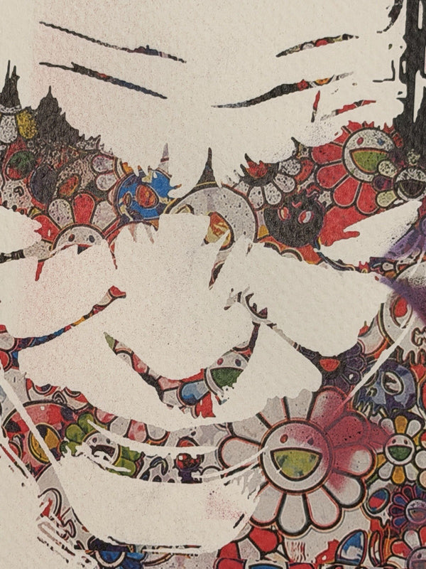 DEATH NYC Joker Louis Vuitton Murakami 1/1 Signed Pop Art Custom Matted 2025