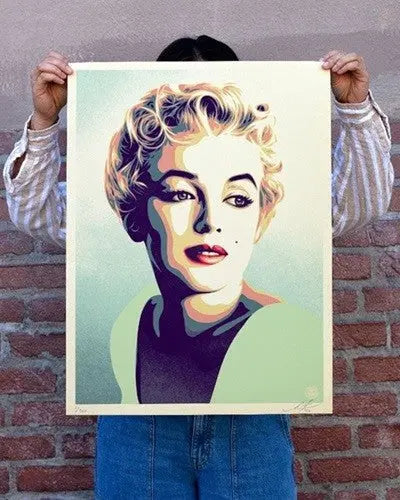 Shepard Fairey Marilyn Sunset Signed Numbered Screen Print OBEY 2026 Edition 500