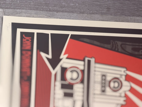 Shepard Fairey Led Zeppelin Mothership Signed Numbered Print 2007 Obey 171/450