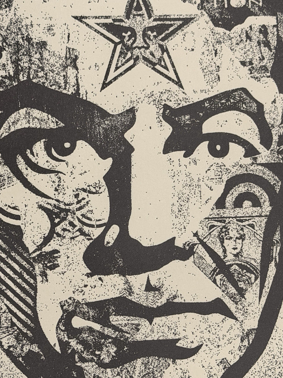 Shepard Fairey Obey Big Brother Is Watching Letterpress 2024 Signed 29/175