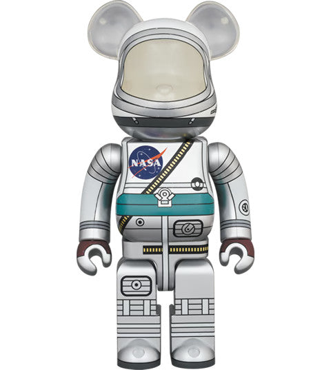 BE@RBRICK NASA Project Mercury Astronaut 1000% Medicom Toy Bearbrick Space — listing photograph 4