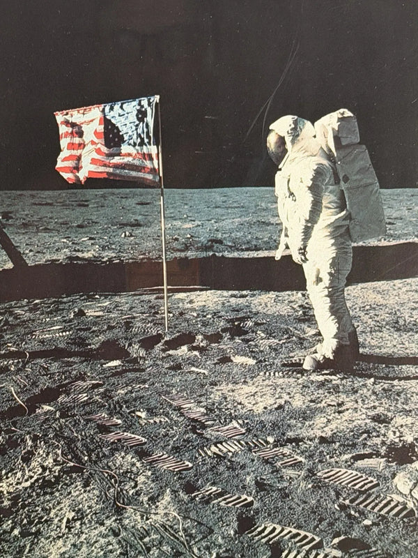 BUZZ ALDRIN APOLLO 11  TRANQUILITY FRAMED AUTOGRAPH - ZARELLI SPACE COA