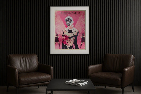 Shepard Fairey Putin’s Ashes (Pussy Riot) 2023 Obey Giant Signed Numb