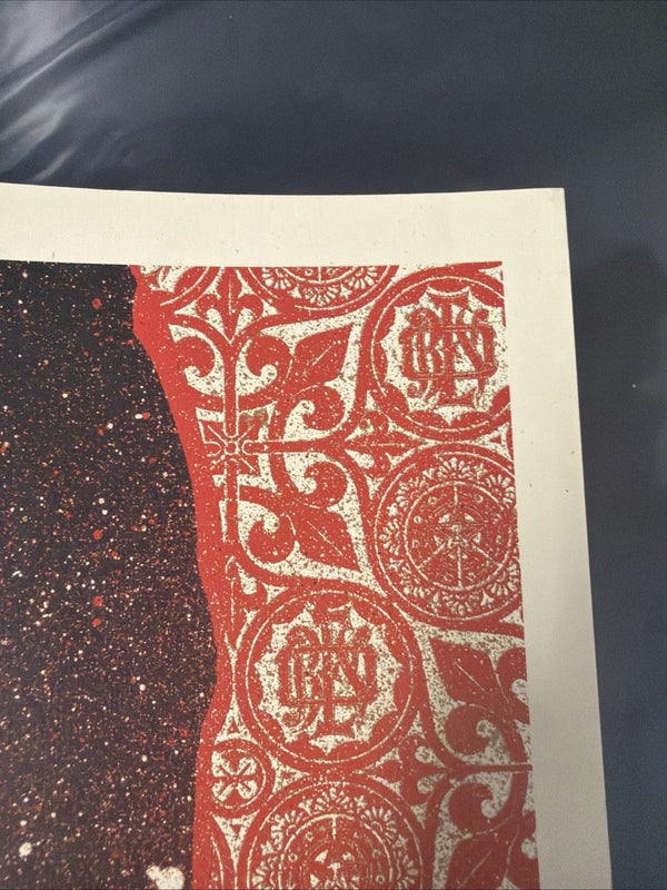 Muhammad Ali 2006 OBEY Giant SIGNED Shepard Fairey print Graffiti Art AP