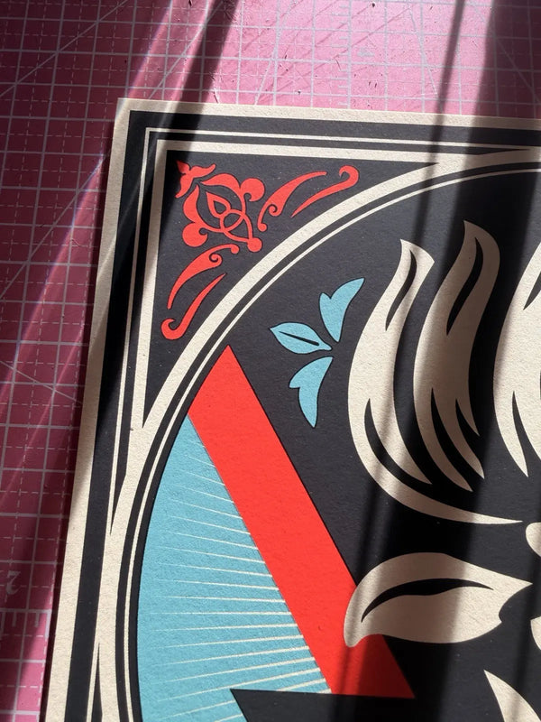 Shepard Fairey WONDER Artist Proof AP Revolutionary Love 2021 Signed Print