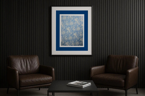 Shepard Fairey Sedation In Bloom (Blue and Baby Blue) Obey Giant Signed Print