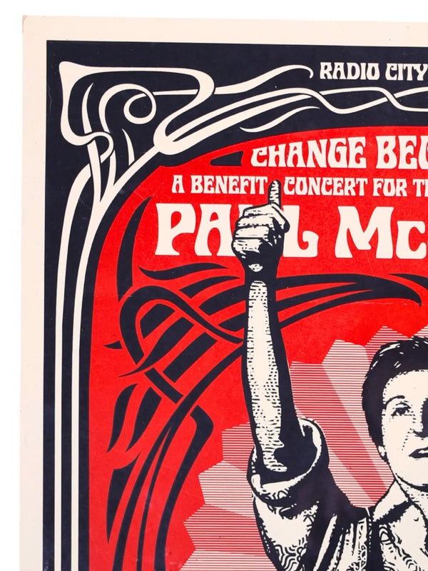 Shepard Fairey Presidential Seal Red 2007 Signed Screen Print 189/300 OBEY