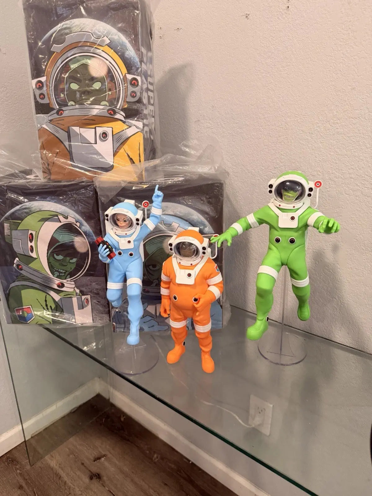 Superplastic x Gorillaz Limited Edition Astronaut Russel Vinyl Figure 12" NIB