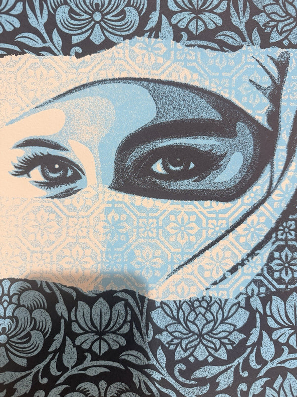 Shepard Fairey Obey Universal Personhood Letterpress 2026 Signed 240/450 Blue