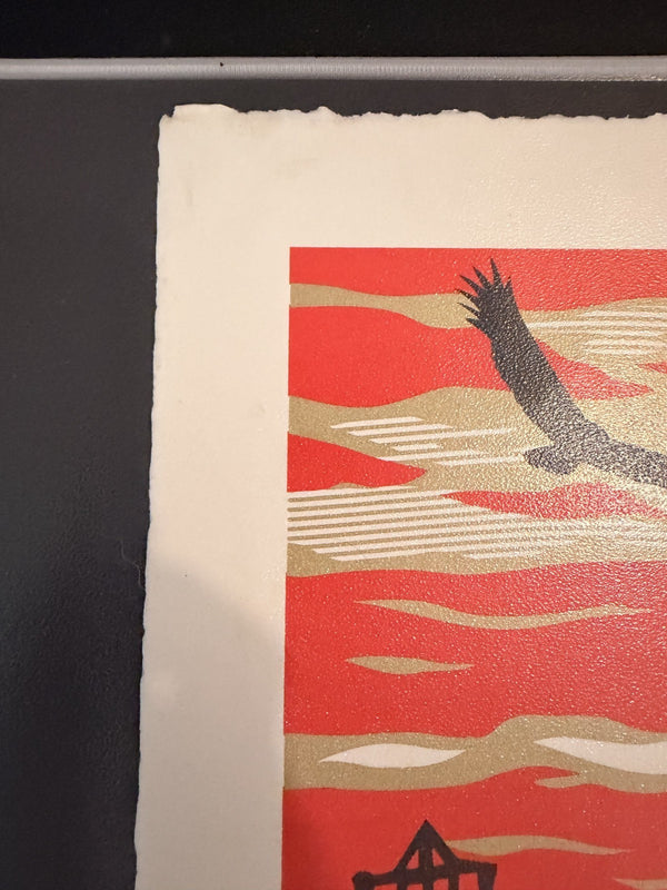 Shepard Fairey These Sunsets Are To Die For 2023 Signed Screenprint /89 OBEY — listing photograph 7