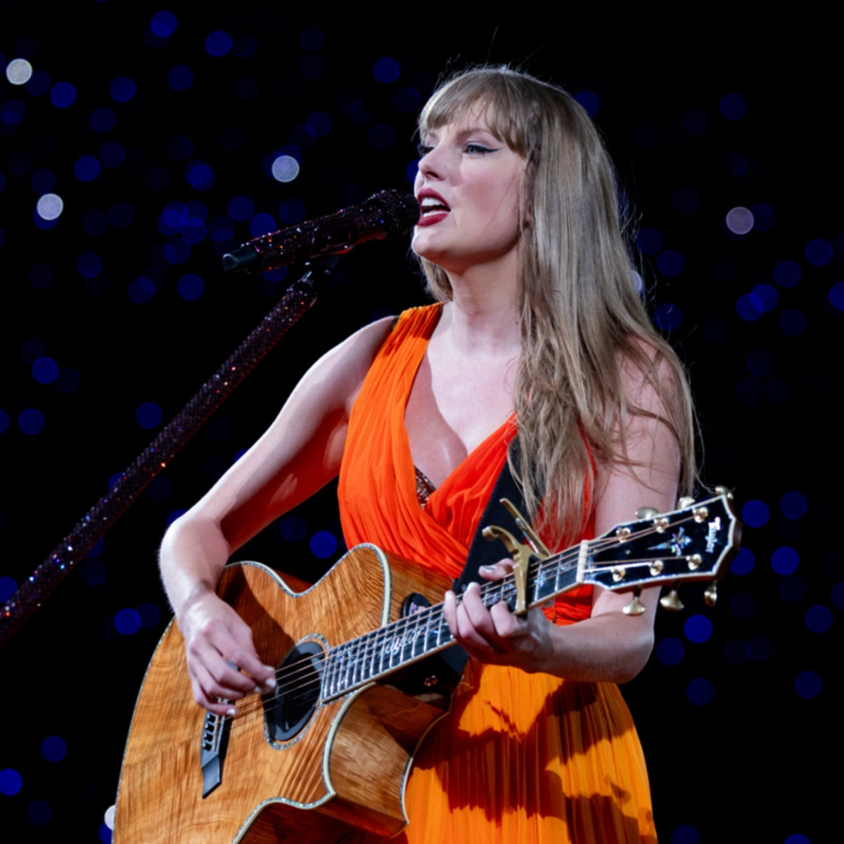 Taylor Swift RED Taylor's Version Graphic Acoustic Guitar Special Edition