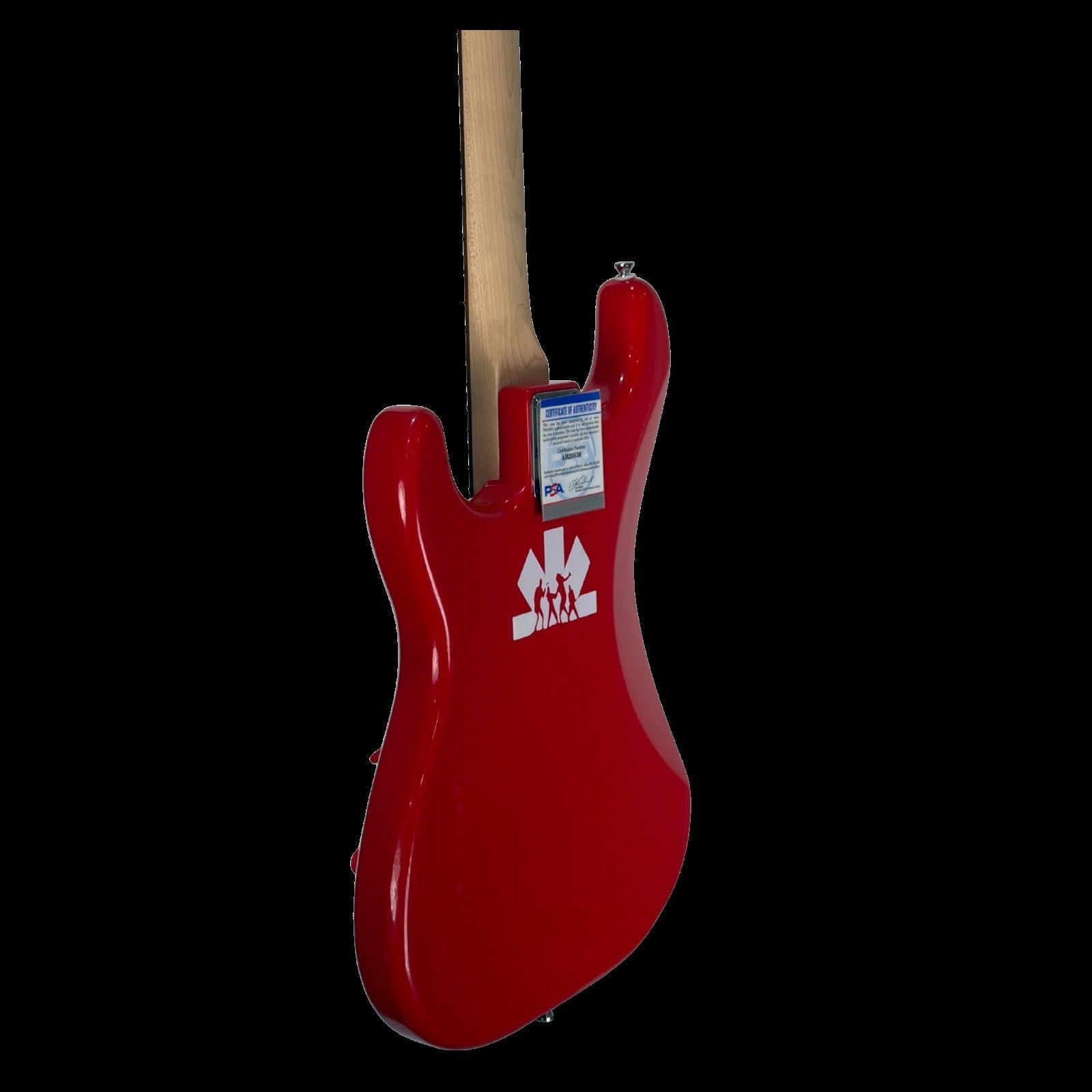 Red Hot Chili Peppers Flea Signed Electric Guitar PSA/DNA COA AH20530