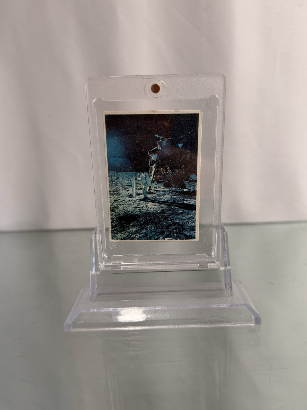 1969 Space Candy Buzz Aldrin Apollo 11 On The Moon Card #19 Taylor-Reed Display