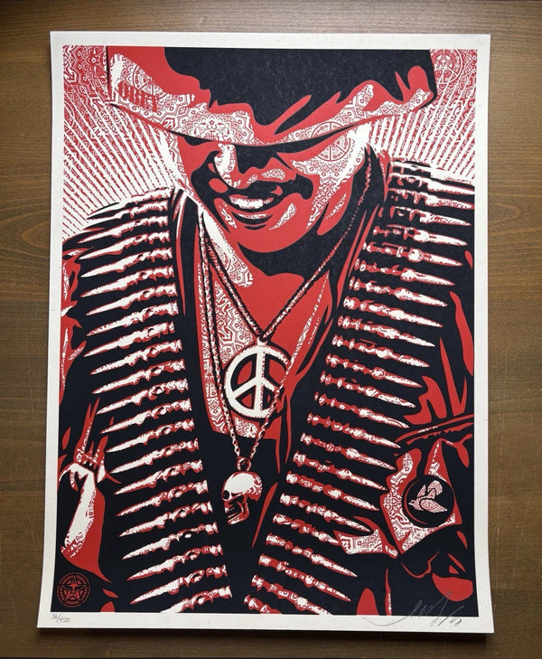 Shepard Fairey Duality of Humanity Complete Set of 5 Signed OBEY Print 18x24